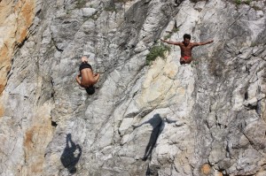 Cliff divers of Acapulco